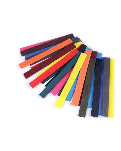 Suchý zips háčik + plyš strihaný šírka 20 mm - 25 pár