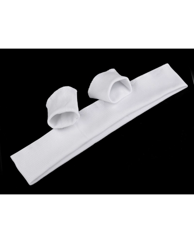 Elastické úplety šírka 7 cm sada (2x rukáv, 1x pás) - 1 sada | Mimib