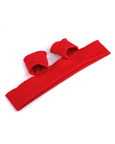 Elastické úplety šírka 7 cm sada (2x rukáv, 1x pás) - 1 sada | Mimib