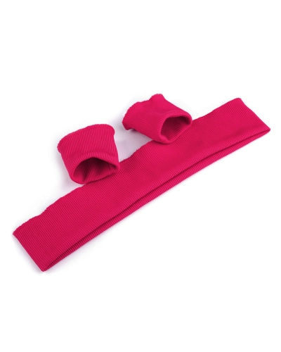 Elastické úplety šírka 7 cm sada (2x rukáv, 1x pás) - 1 sada | Mimib