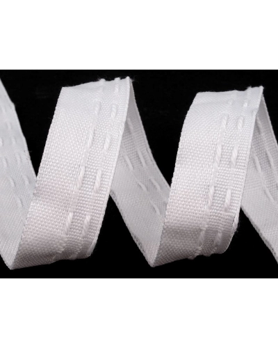 Záclonovka šírka 20 mm žabkové riasenie - 50 m | Mimib