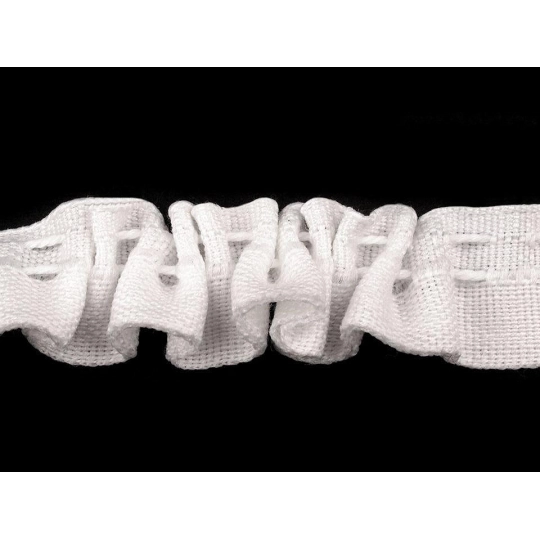 Záclonovka šírka 20 mm žabkové riasenie - 50 m | Mimib