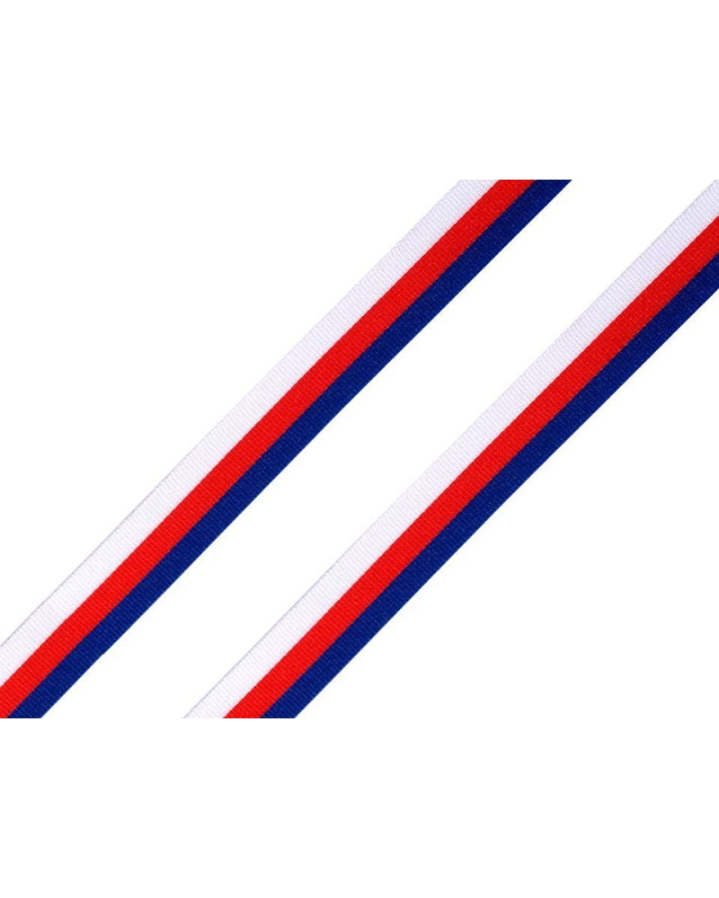 Stuha trikolora Česko, Slovensko šírka 10mm - 10 m | Mimib