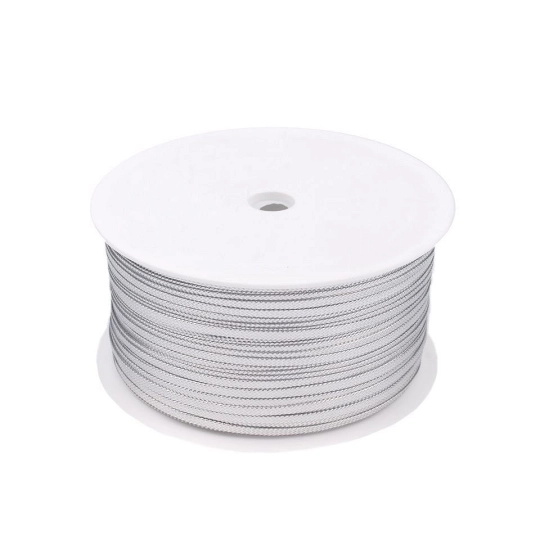 Dutinka s lurexom šírka 2,5 mm plochá - 50 m | Mimib