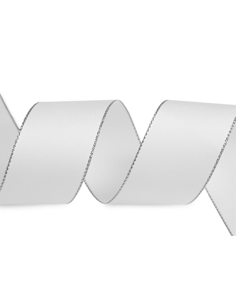 Stuha taftová s lurexom šírka 40 mm - 10 m | Mimib