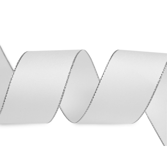 Stuha taftová s lurexom šírka 40 mm - 10 m | Mimib