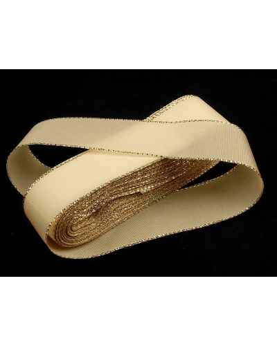 Stuha taftová s lurexom šírka 25mm - 10 m