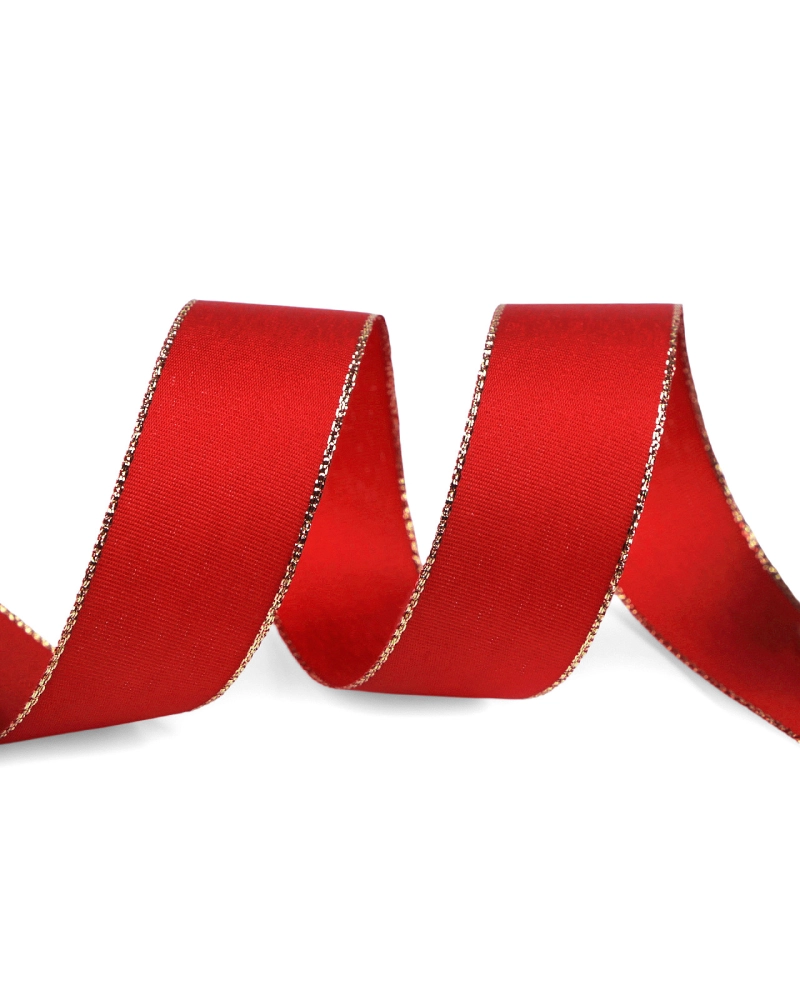 Stuha taftová s lurexom šírka 25mm - 10 m | Mimib