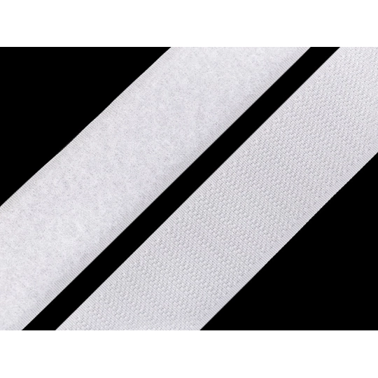 Suchý zips háčik + plyš šírka 30 mm - 1 m | Mimib