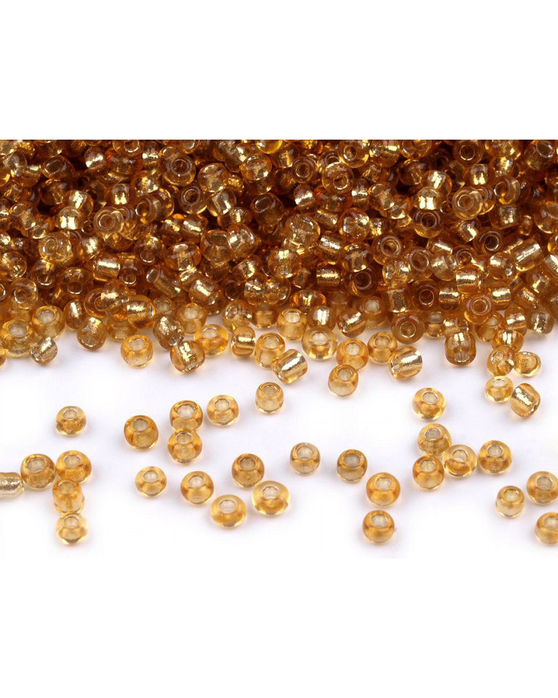 Perličky rokajl 12/0 s prieťahom 2mm | Mimib