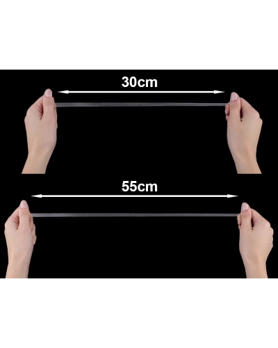 Silikónová guma / lastín šírka 5 a 6 mm jemná - 20 m | Mimib