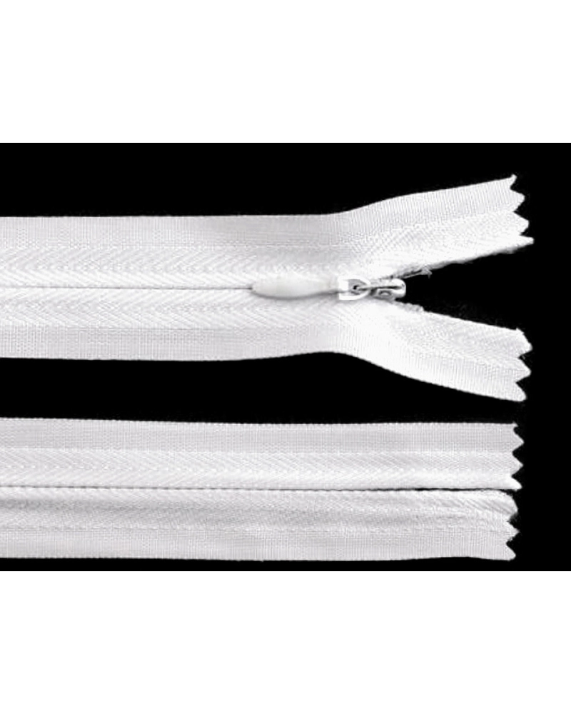 Špirálový zips skrytý No 3 dĺžka 22 cm - 1 ks | Mimib