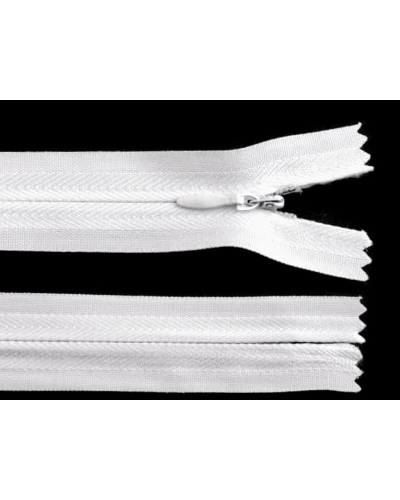 Špirálový zips skrytý No 3 dĺžka 30 cm - 1 ks | Mimib