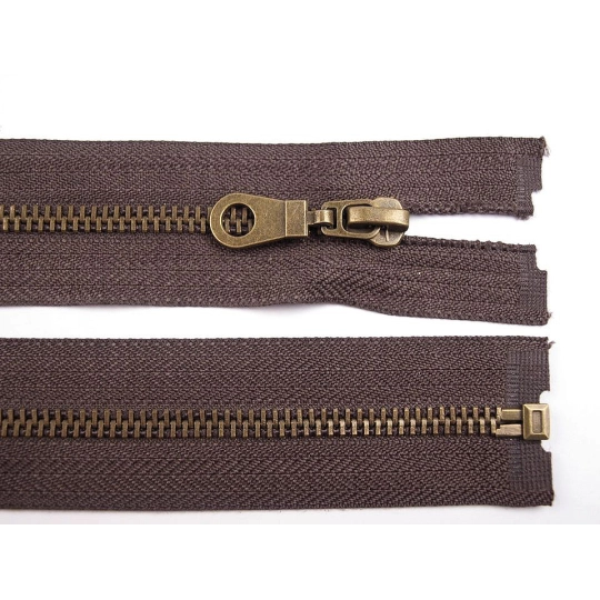 Staromosadzný zips No 5 dĺžka 60 cm bundový - 1 ks | Mimib