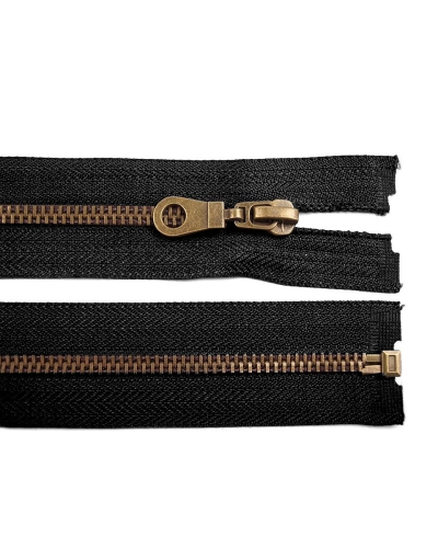 Staromosadzný zips No 5 dĺžka 60 cm bundový - 1 ks | Mimib