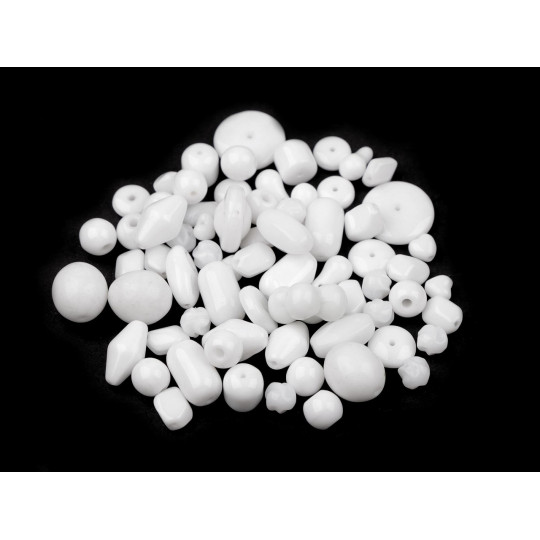 Sklenené koráliky ramš | Mimib