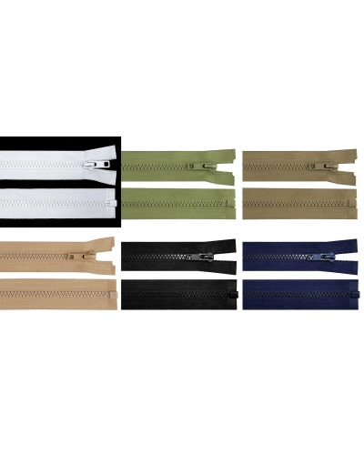 Kostený zips No 5 dĺžka 100 cm bundový - 1 ks | Mimib