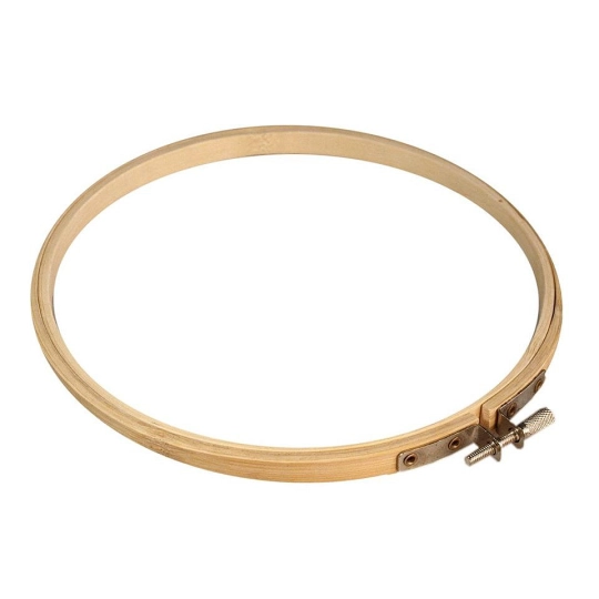 Vyšívací kruh bambusový Ø18 cm - 1 ks | Mimib