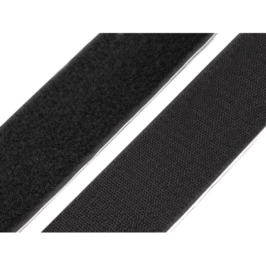 Suchý zips háčik + plyš  samolepiaci šírka 50 mm - 1 m | Mimib