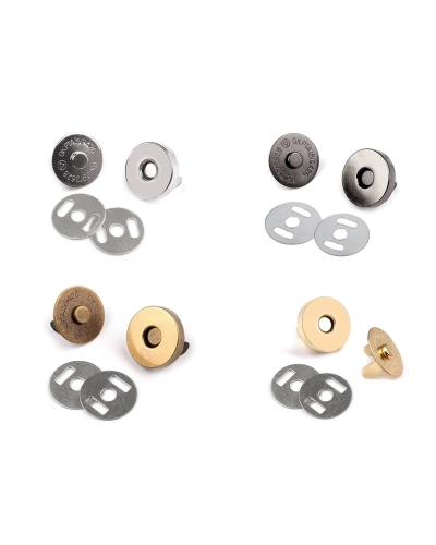 Magnetické zapínanie Ø18 mm - 5 sada | Mimib