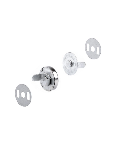 Magnetické zapínanie Ø15 mm nikel - 5 sada | Mimib
