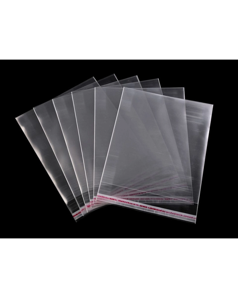 PP vrecko s lepiacou lištou 13x14,5 cm - 100 ks | Mimib
