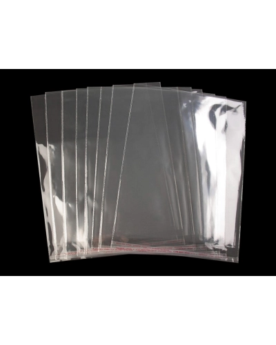 PP vrecko s lepiacou lištou 40x50 cm - 100 ks | Mimib