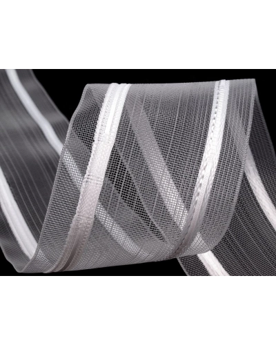 Záclonovka šírka 50 mm žabkové riasenie - 50 m | Mimib