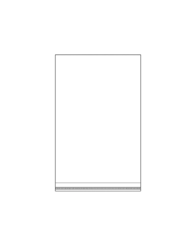 PP vrecko s lepiacou lištou 22x35 cm - 100 ks | Mimib