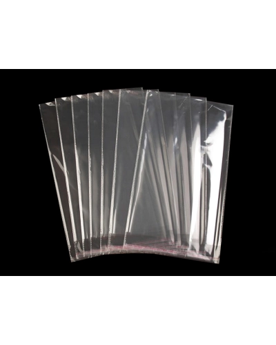PP vrecko s lepiacou lištou 22x35 cm - 100 ks | Mimib