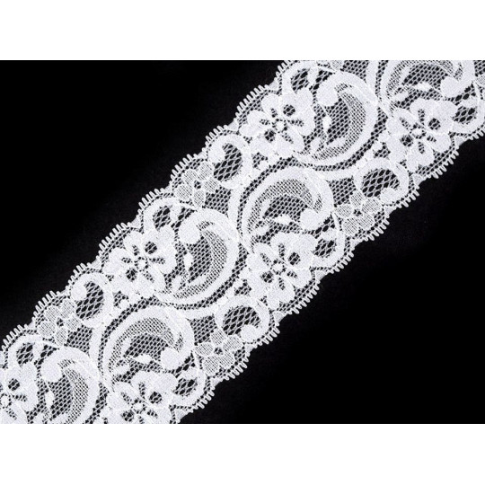 Elastická čipka  /  vsádka  šírka  55 mm | Mimib