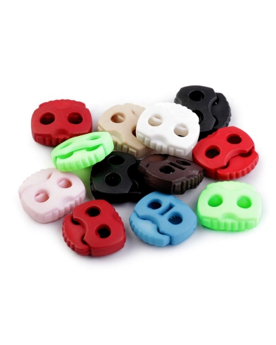 Brzdičky s dvoma dierkami 20x20 mm - 10 ks | Mimib