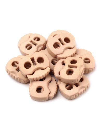 Brzdičky s dvoma dierkami 20x20 mm - 10 ks | Mimib