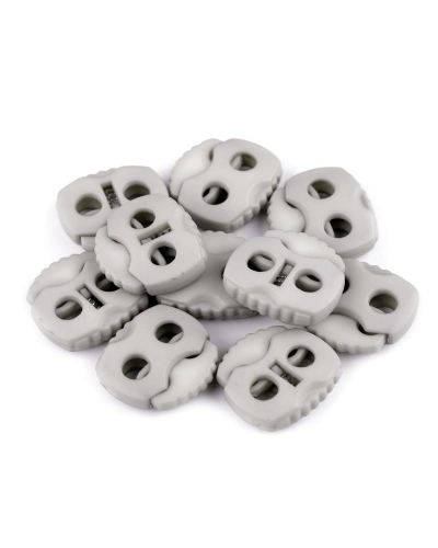 Brzdičky s dvoma dierkami 20x20 mm - 10 ks | Mimib