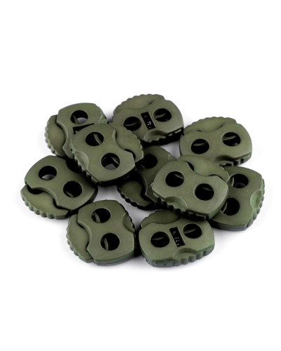 Brzdičky s dvoma dierkami 20x20 mm - 10 ks | Mimib