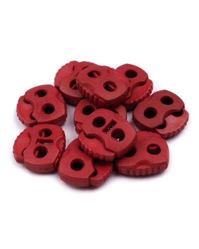 Brzdičky s dvoma dierkami 20x20 mm - 10 ks | Mimib