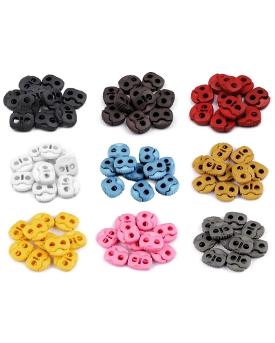 Brzdičky s dvoma dierkami 20x20 mm - 10 ks | Mimib