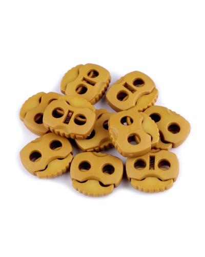 Brzdičky s dvoma dierkami 20x20 mm - 10 ks | Mimib