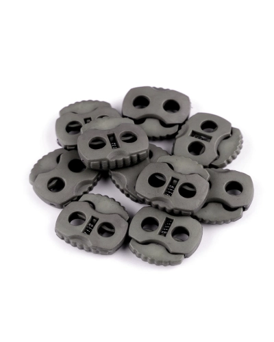 Brzdičky s dvoma dierkami 20x20 mm - 10 ks | Mimib