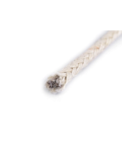 Bavlnená šnúra macrame Ø3 mm splietaná - 100 m | Mimib