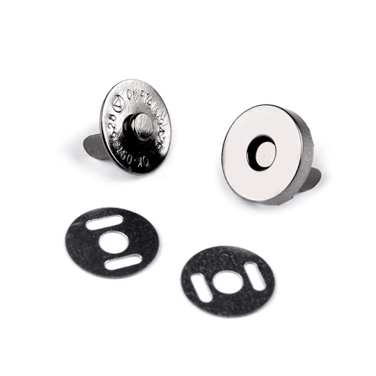 Magnetické zapínanie Ø14 mm - 5 sada | Mimib