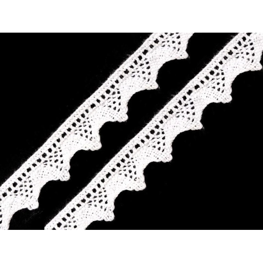 Bavlnená čipka paličkovaná šírka 18 mm - 27 m | Mimib