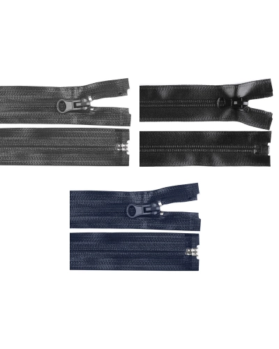 Vodeodolný zips No 7 dĺžka 65 cm špirálový - 1 ks | Mimib