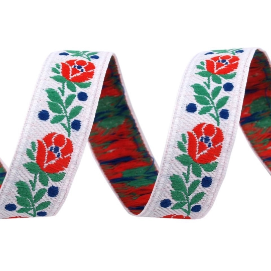 Vzorovka šírka 18mm krojová polyesterová - 1 m | Mimib
