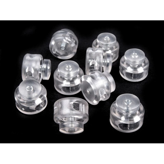 Brzdičky s dvoma dierkami 13x15 mm okrúhle - 10 ks | Mimib