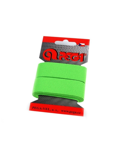 Hladká guma na kartách šírka 20mm farebná - 1 kar.