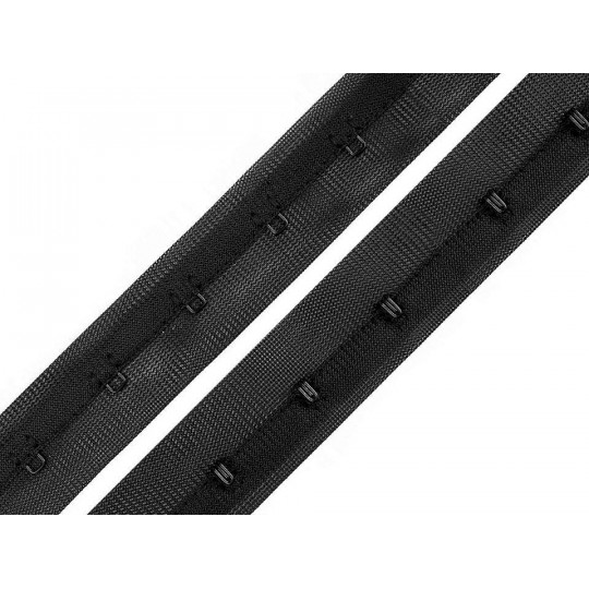 Zapínanie korzetové PES šírka 25mm jednoradové | Mimib