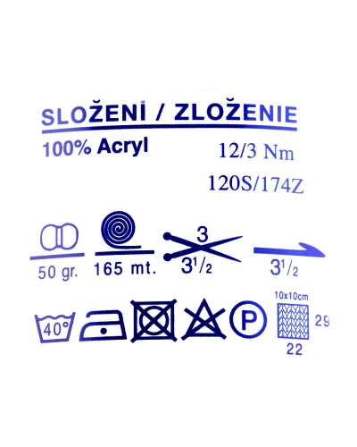 Priadza pletacia Mimi 50 g - 1 ks | Mimib