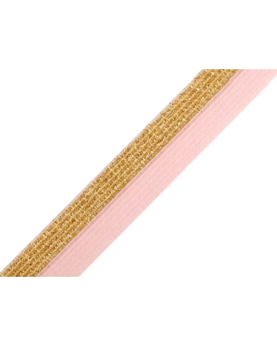 Lemovacia guma  prepólená / lampas šírka 17 mm s lurexom - 25 m | Mimib