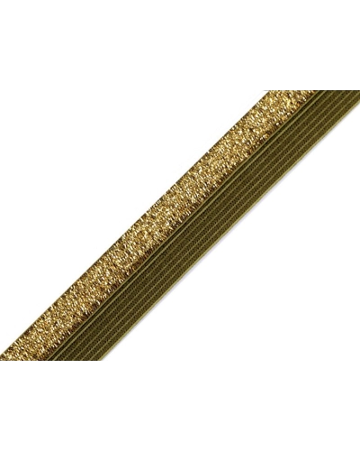 Lemovacia guma  prepólená / lampas šírka 17 mm s lurexom - 25 m | Mimib